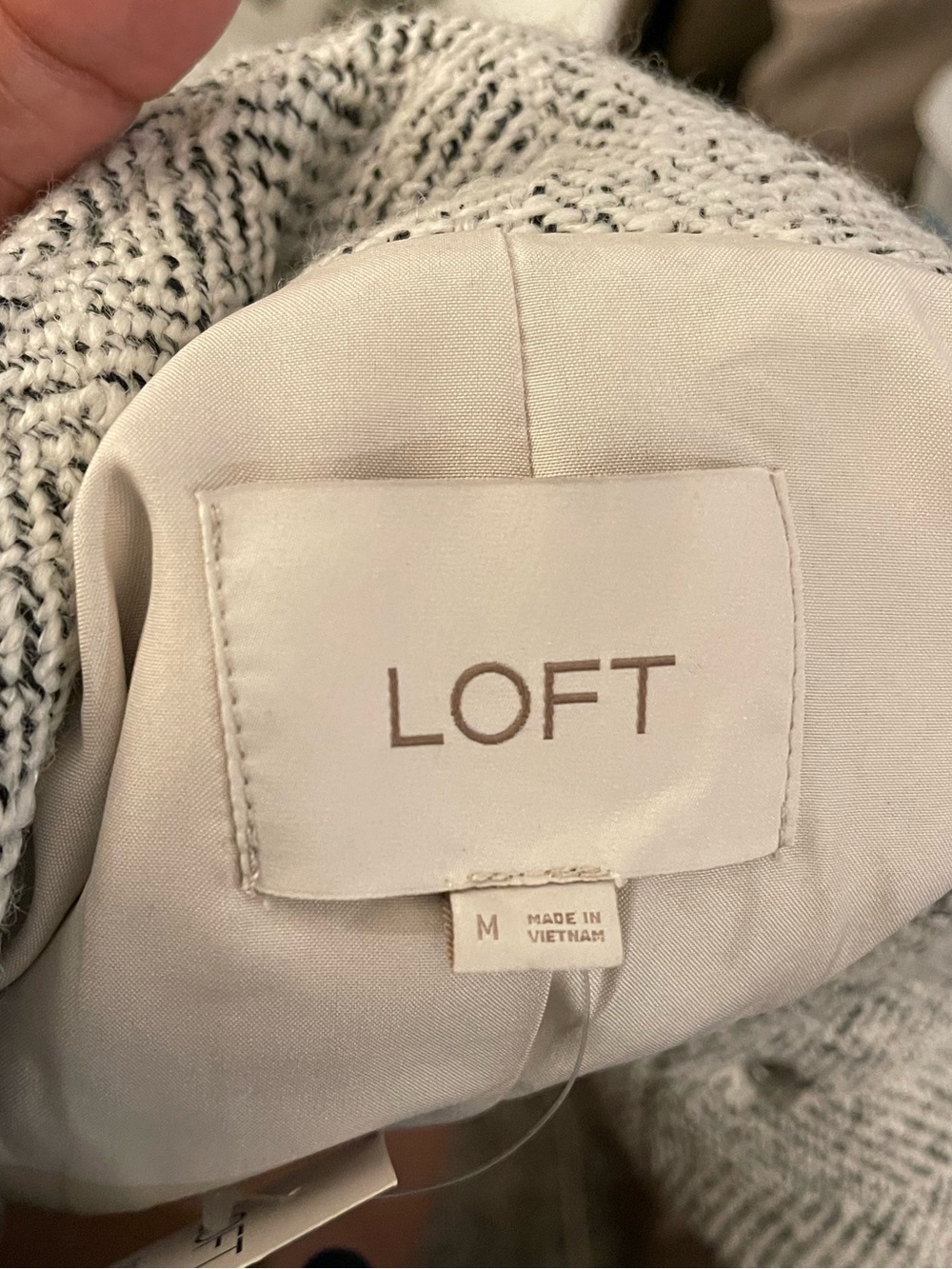New LOFT Herringbone Funnel Neck
Coat Herringbone Wool-Blend Coat - Picture 11 of 13